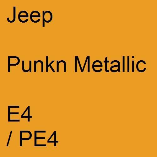 Jeep, Punkn Metallic, E4 / PE4.